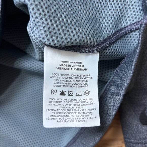 Minnesota Vikings Shirt Mens Large Gray Pullover 1/4 Zip Nike Dri Fit - Picture 9 of 12